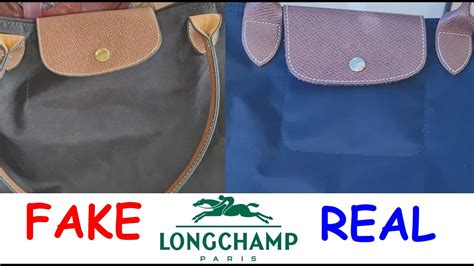 authentic longchamp bag vs fake|longchamp le pliage shoulder tote.